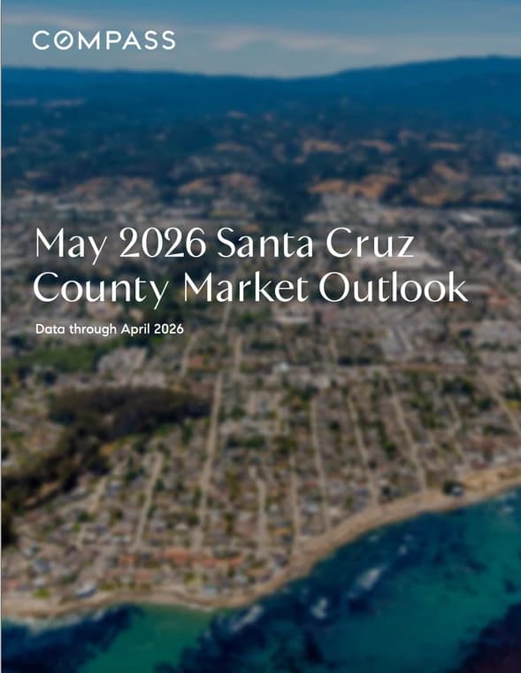 Cover of the May 2026 Compass Santa Cruz County market report