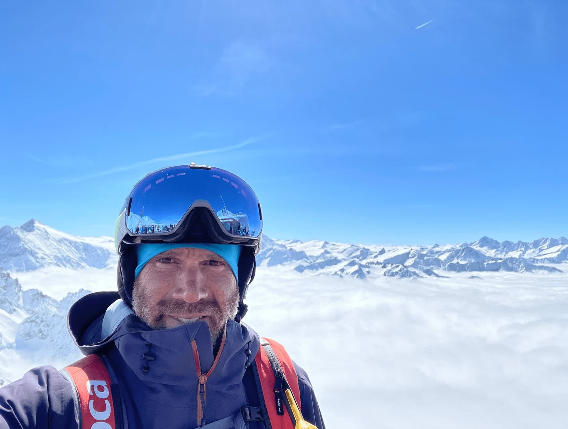 Scott Beenk portrait in mountain setting